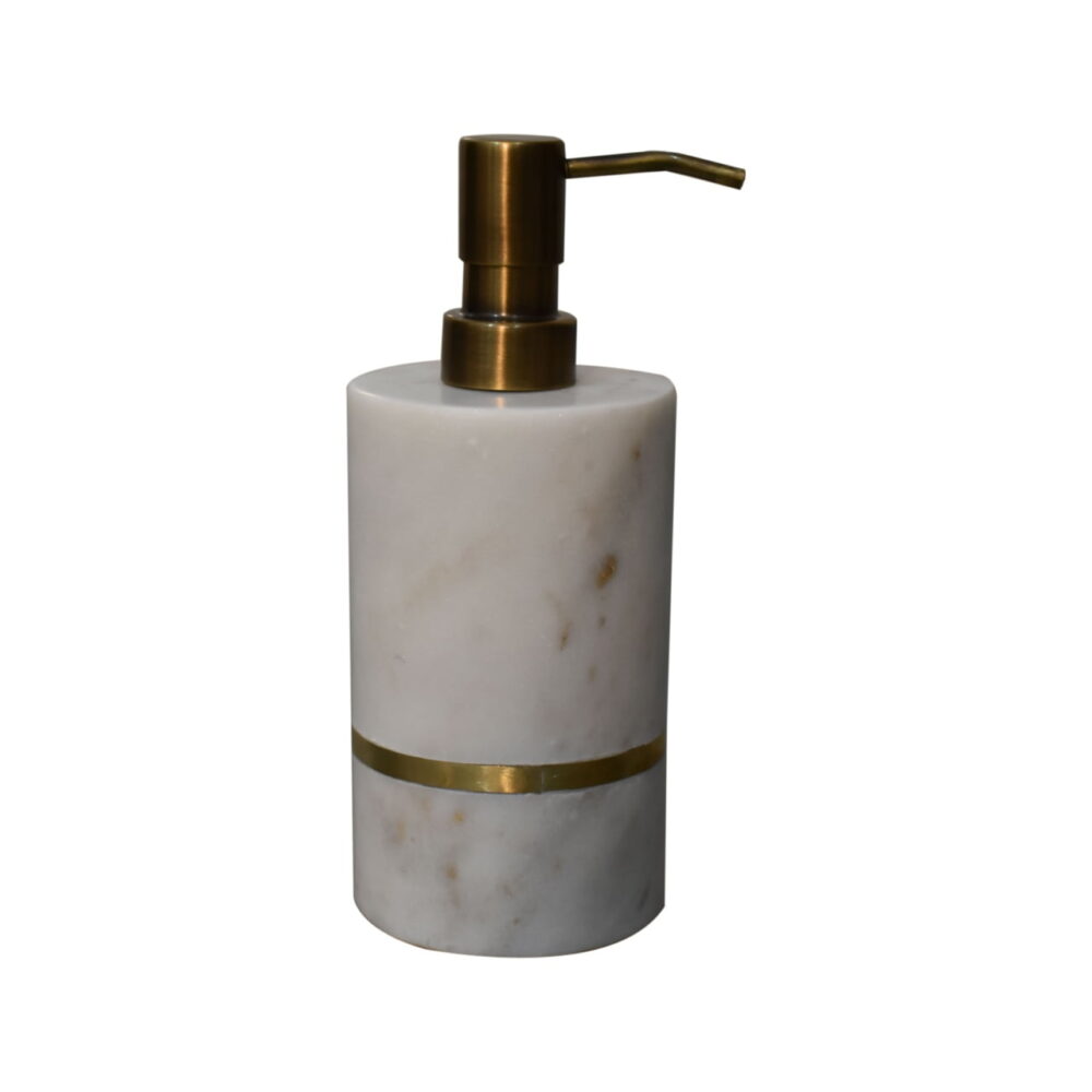 Brass Inlay Bathroom Set of 5 - Image 8