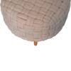 Cream Tube Footstool - Image 5