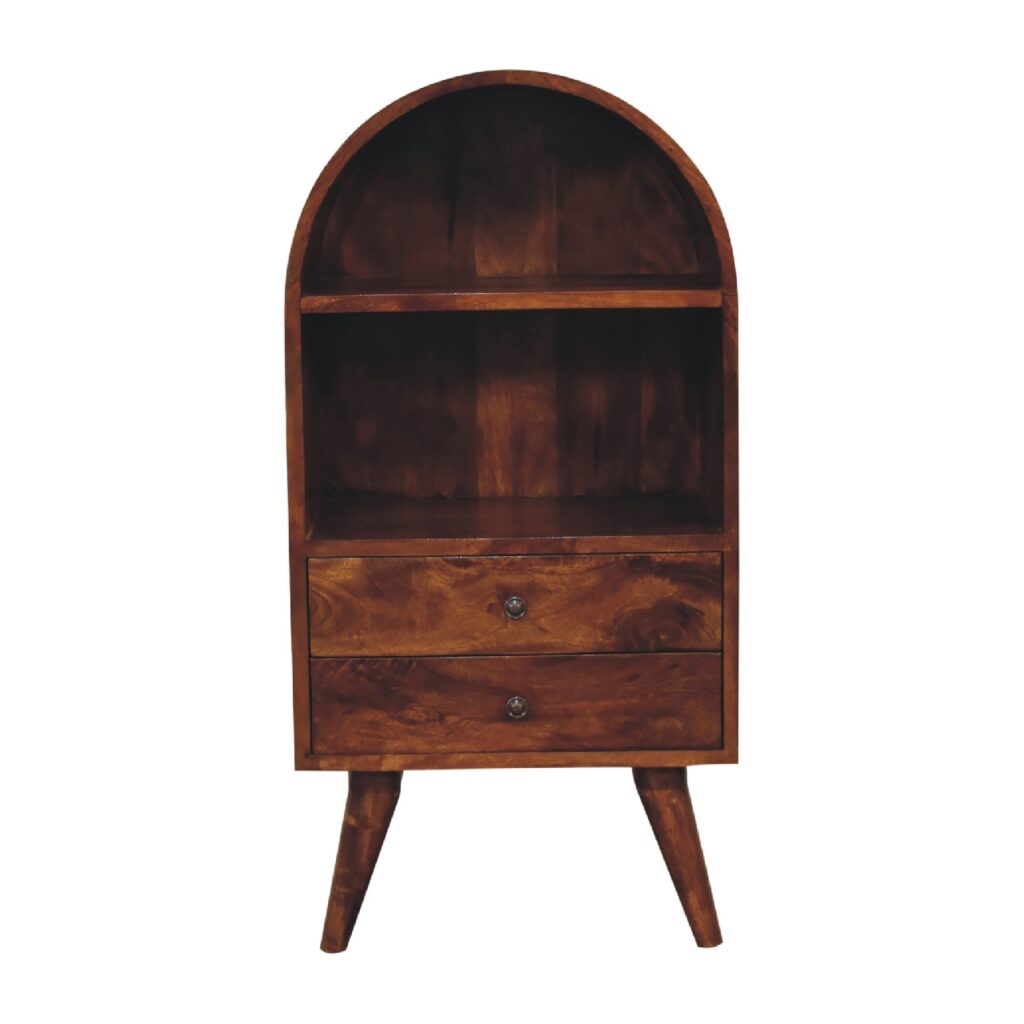 Canada Round Chestnut Display Cabinet Suppliers