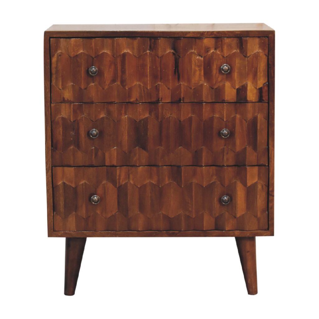 Canada Chestnut Pineapple Carved Chest Suppliers