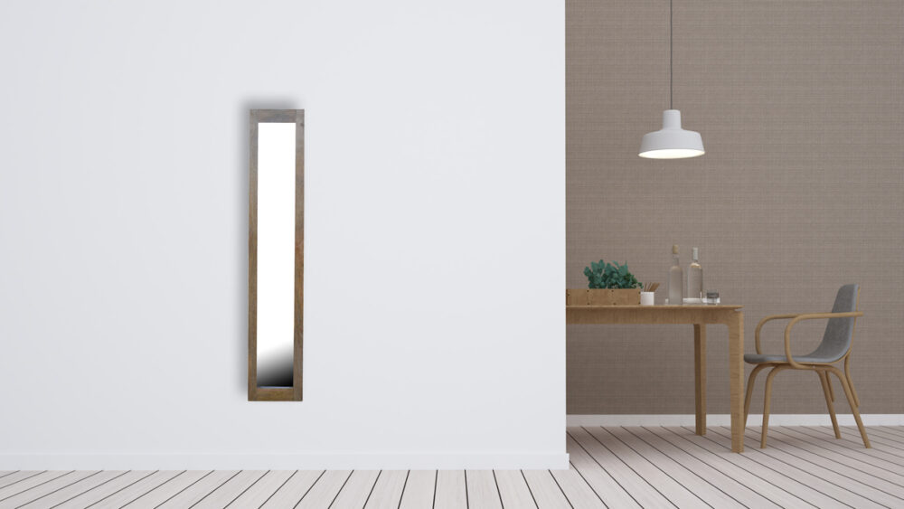Rectangular Wooden Mirror - Image 10