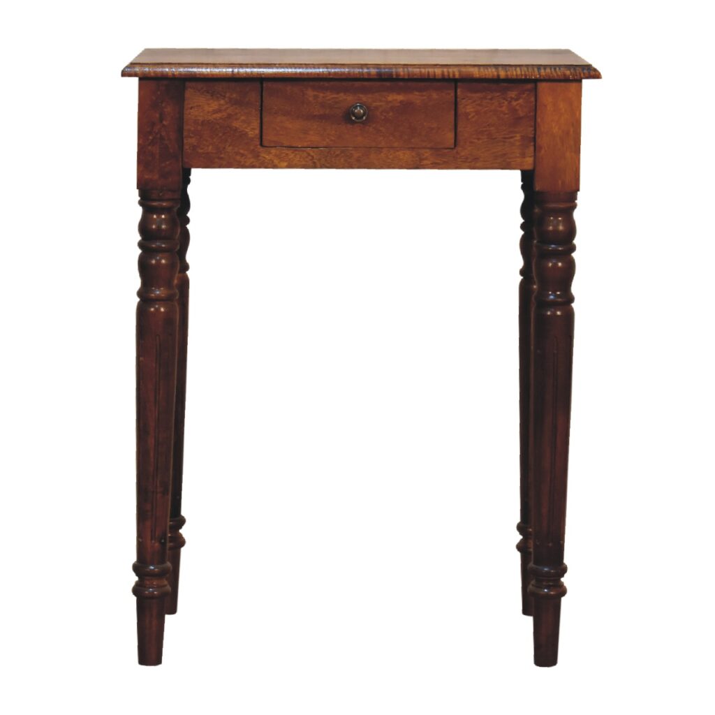 Canada Chestnut Turned Leg Writing Desk Suppliers