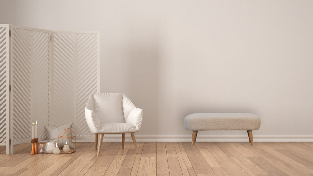 Boucle Hallway Bench - Image 10