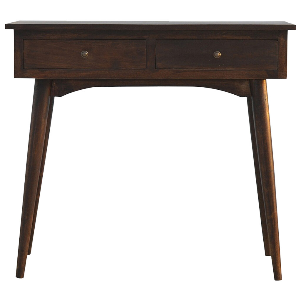 Canada 2 Drawer Walnut Hallway Console Suppliers