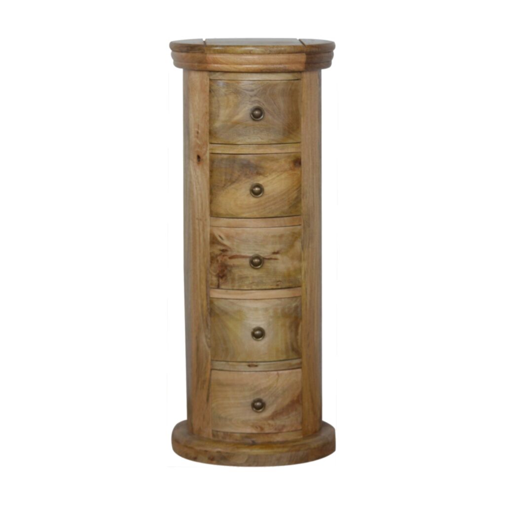 Canada Granary 5 Drawer Slim Drum Chest Suppliers