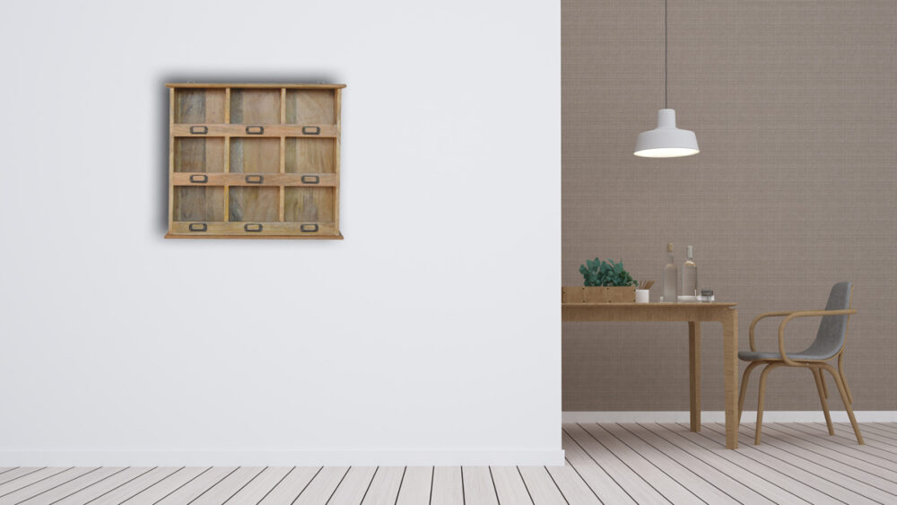 Floating Storage Unit with 9 Slots - Image 10