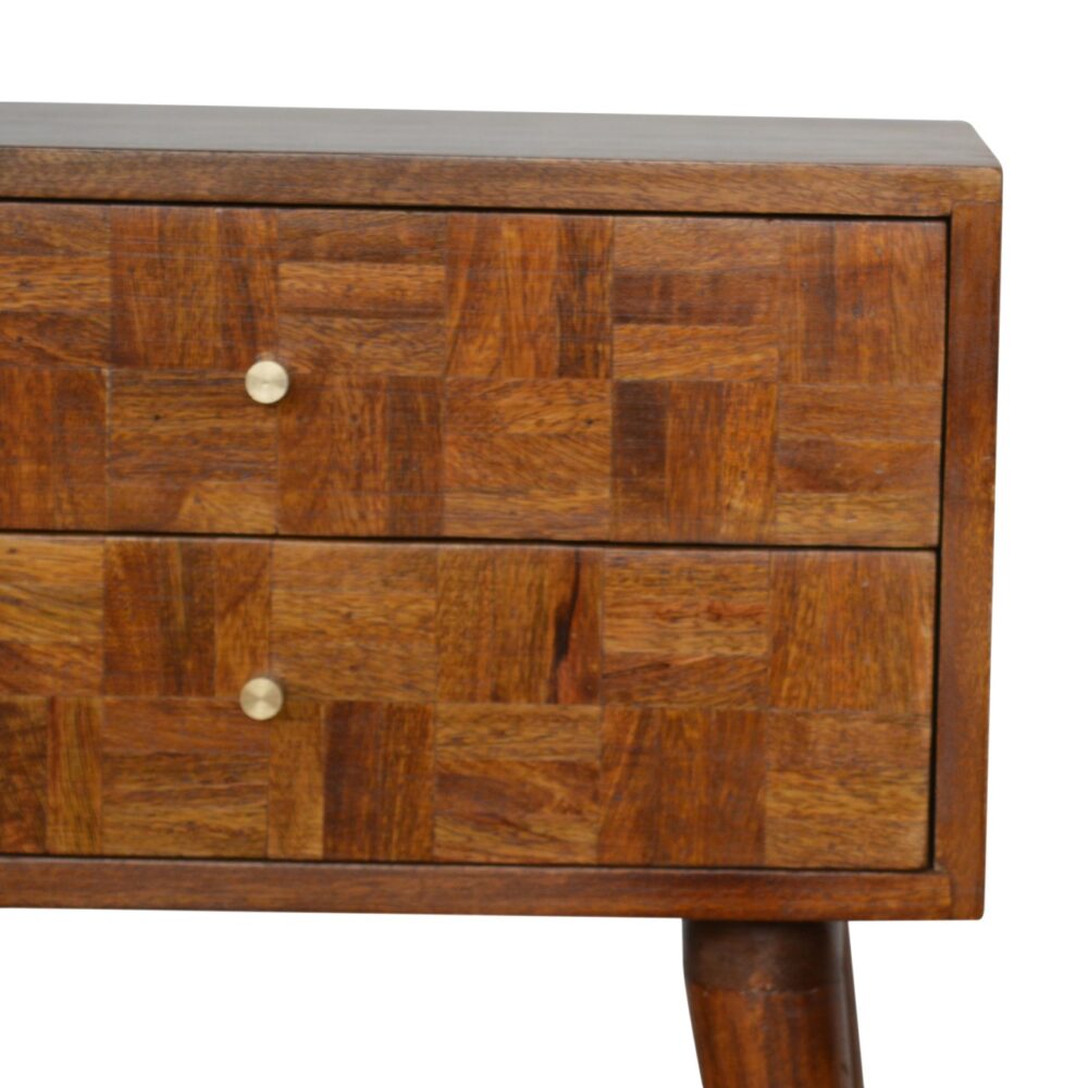 IN1010 - Varied Chestnut Bedside for resell