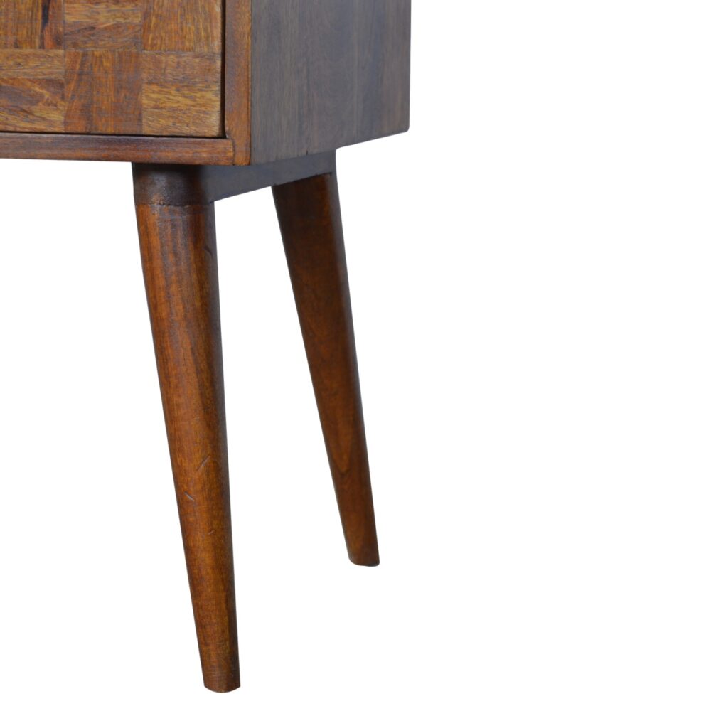 IN1010 - Varied Chestnut Bedside for wholesale