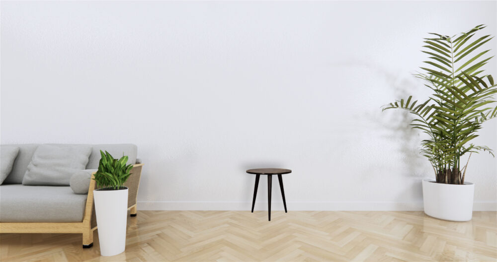 Walnut Gold Inlay End Table - Image 10