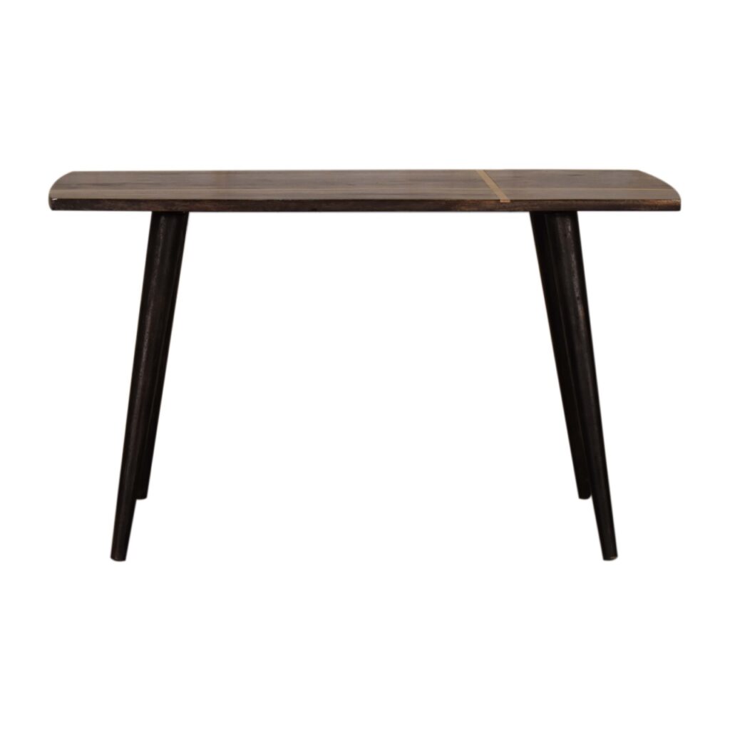 Canada Ash Black Brass Inlay Coffee Table Suppliers