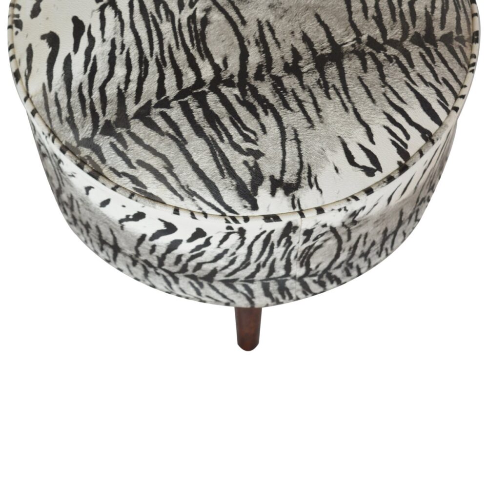 wholesale IN1219 - Zebra Print Footstool for resale