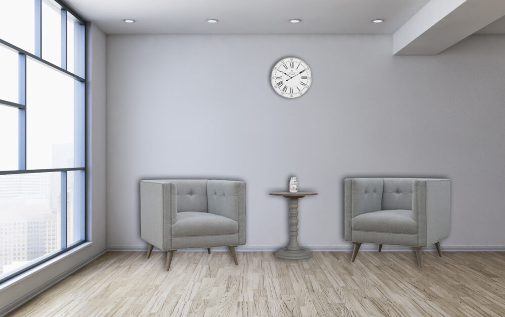 Grey Tweed Armchair - Image 10