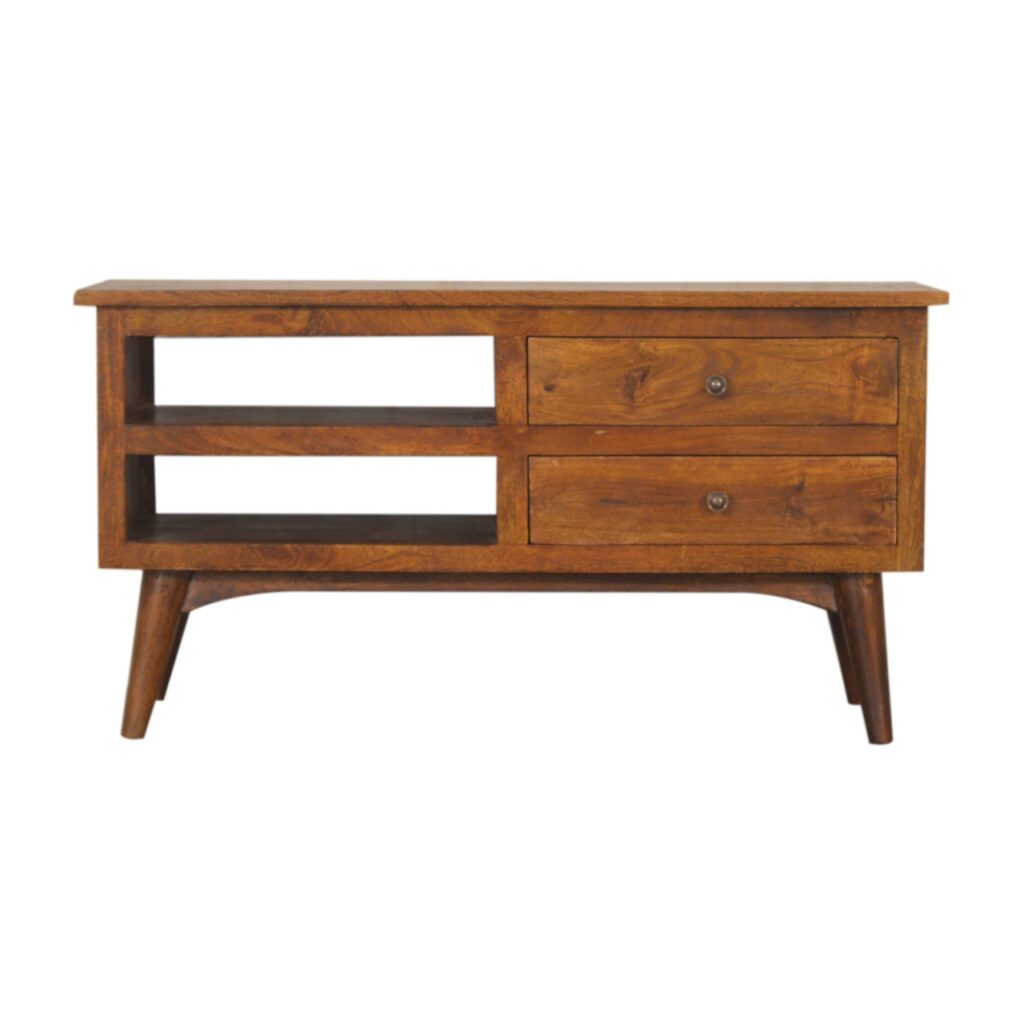 Canada Chestnut Nordic Style TV Unit Suppliers