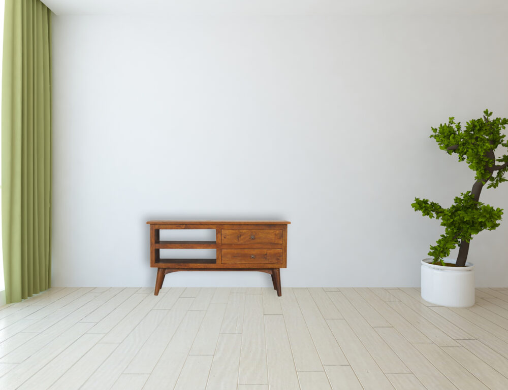 Chestnut Nordic Style TV Unit - Image 10