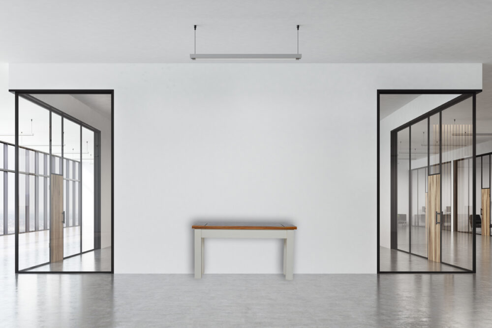 Country 2 Tone Hallway Bench - Image 10