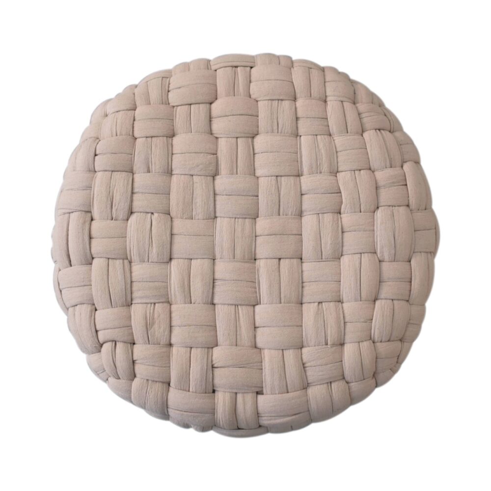 Cream Tube Footstool - Image 9