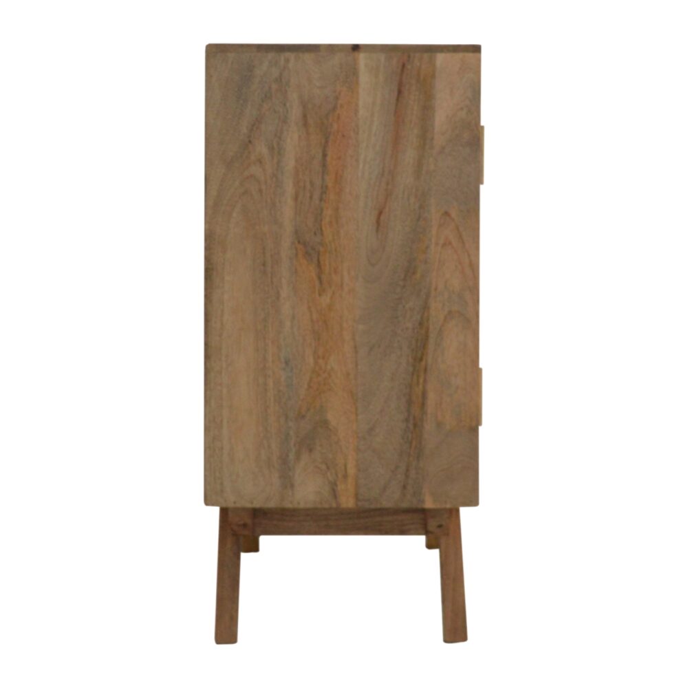 Wooden cabinet with minimalist design