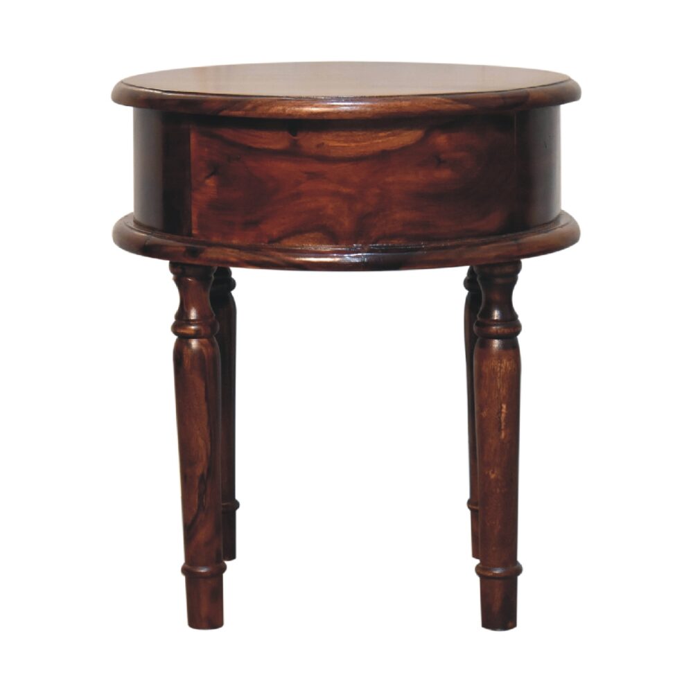 Honey finish Turned Leg Nightsand - Image 9