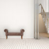 Mocha Faux Fur Bedroom Bench - Image 10