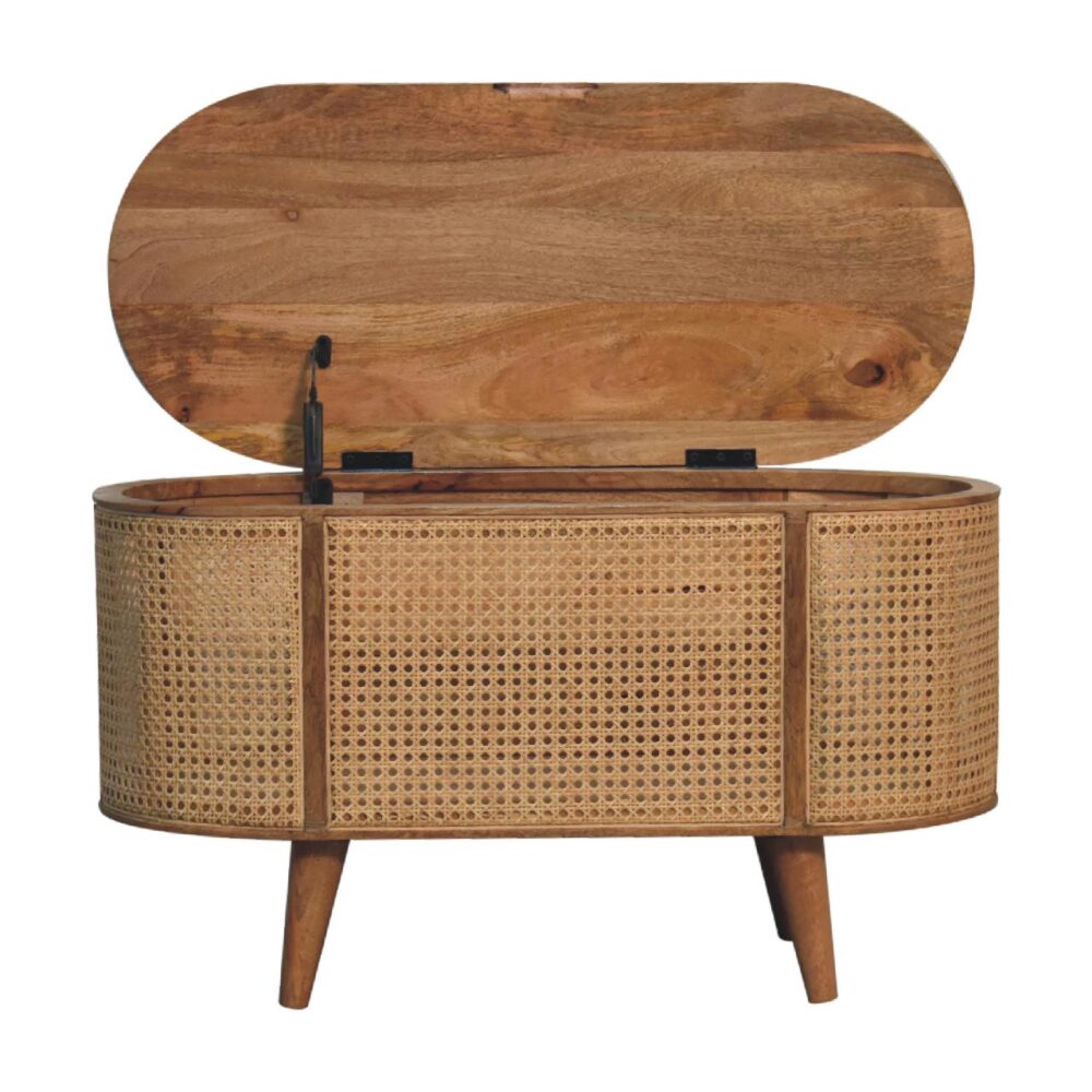 Larrisa Rounded Lid up Blanket Box - Image 7