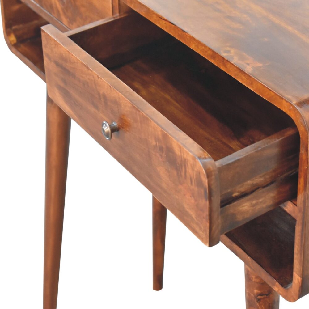 Sonata Chestnut Console Table - Image 7