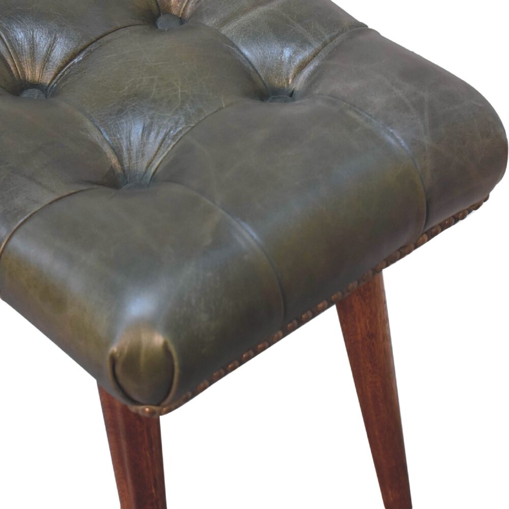 Harbour Green Footstool - Image 7