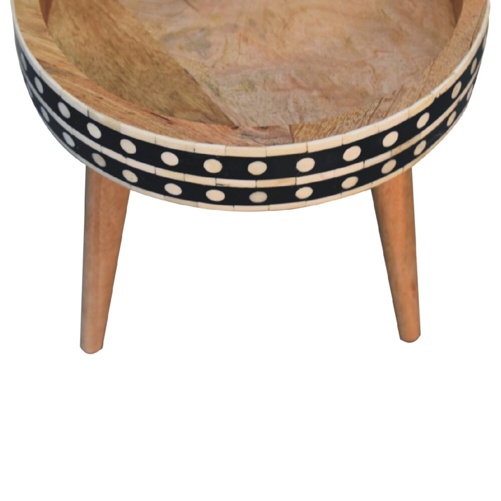 Mini Pattern Nordic End Table - Image 8