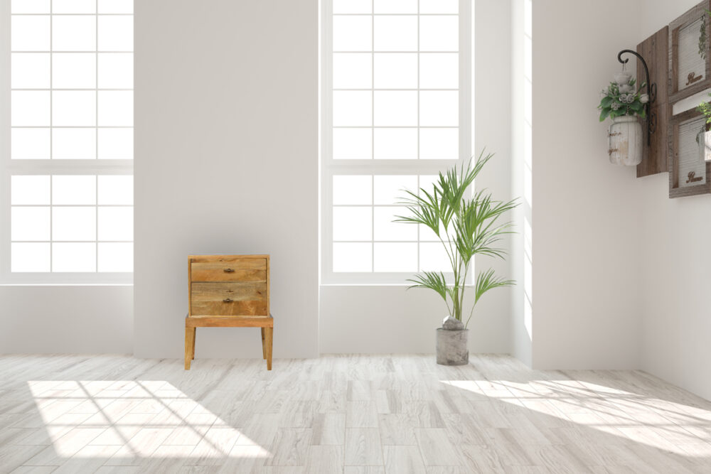 Solid Wood Nightsand with T-Bar Knobs - Image 10