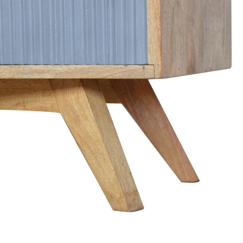 Line Grey Painted Media Unit - Image 7