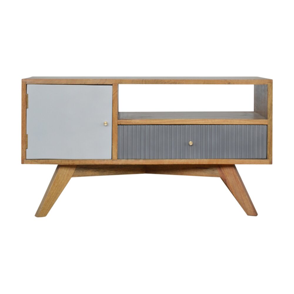 Canada Line Grey Media Unit with Open Slot Suppliers