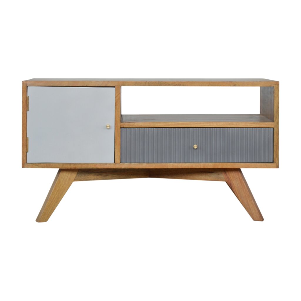 Canada Line Grey Media Unit with Open Slot Suppliers