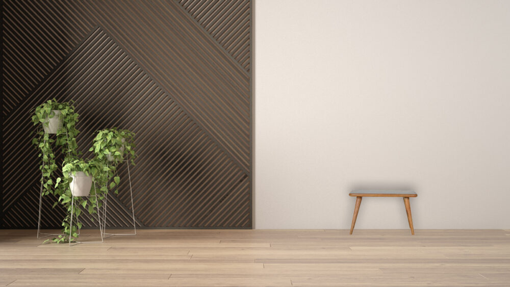 Leaf Resin Print Bench - Image 10