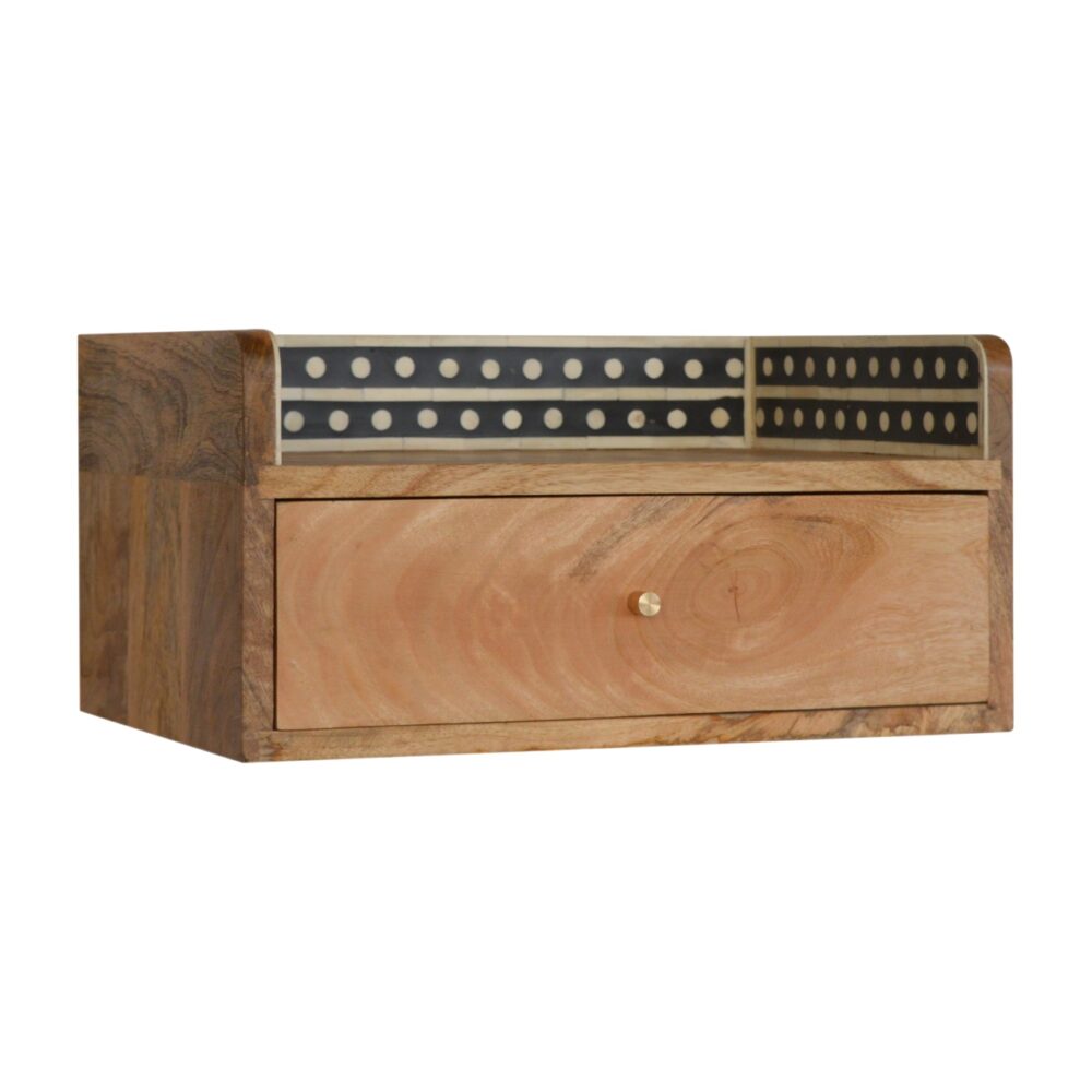 Bone Inlay Gallery Floating Nightsand - Image 2