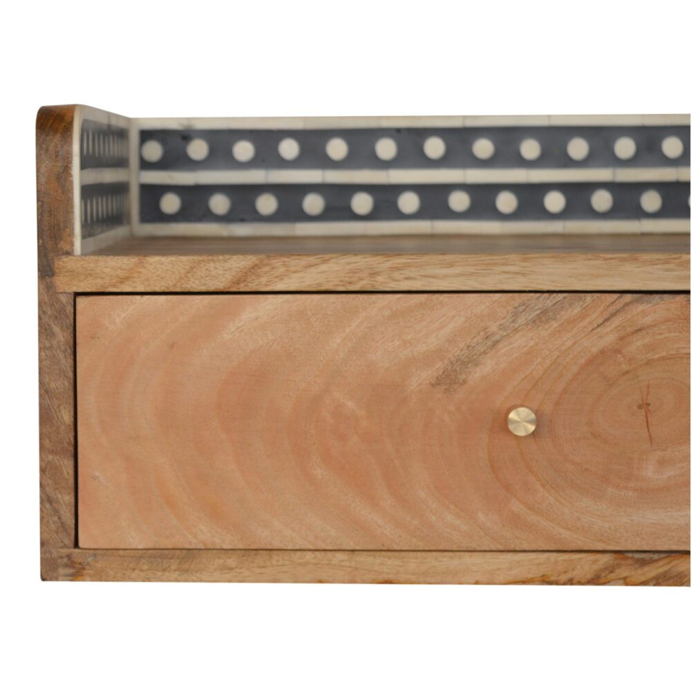 Bone Inlay Gallery Floating Nightsand - Image 7
