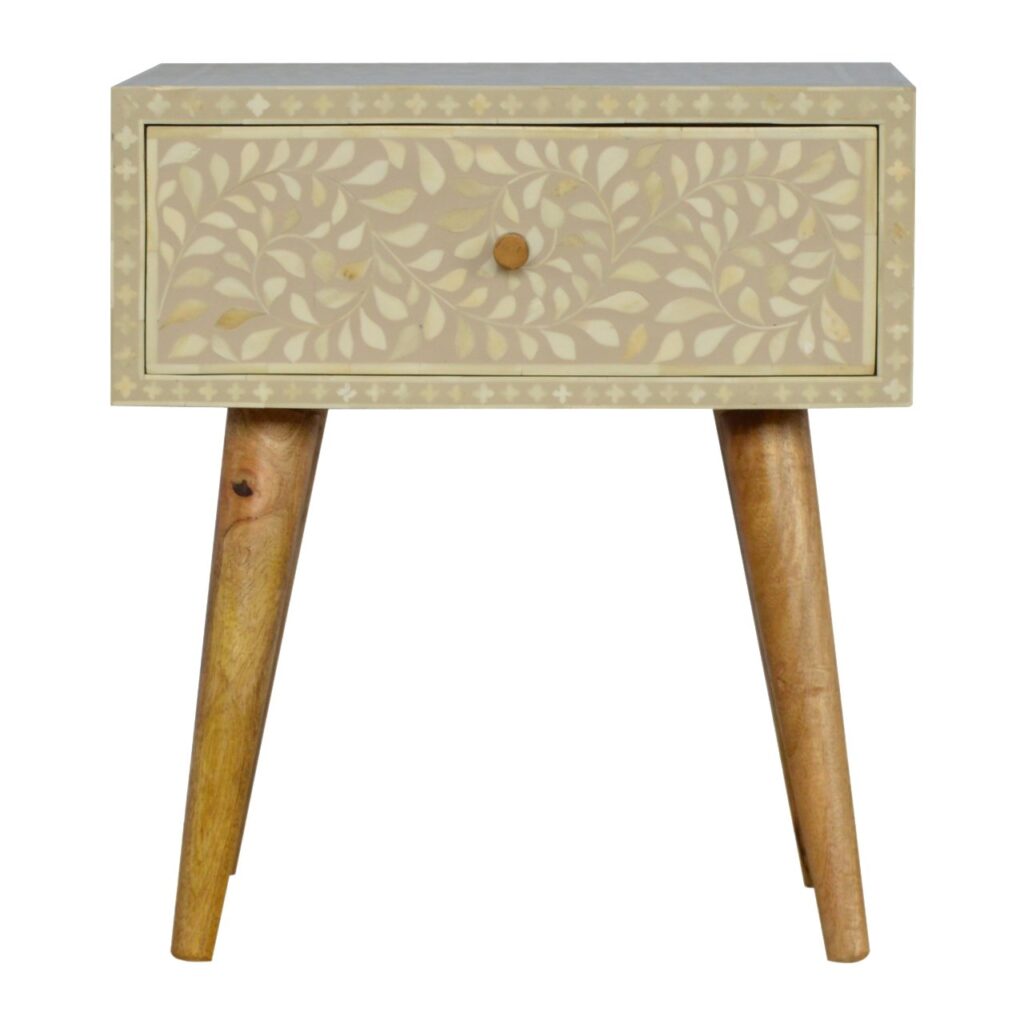 Canada Floral Bone Inlay Nightsand Suppliers