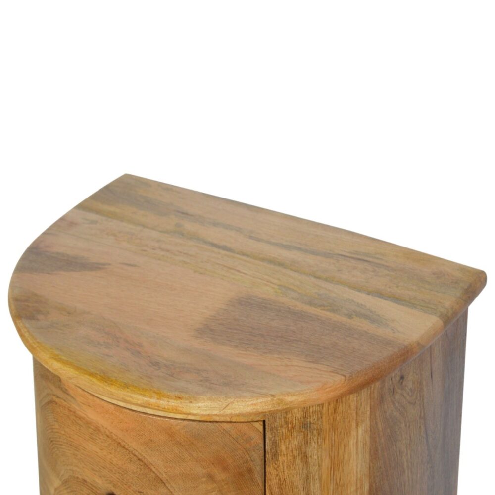 3 Drawer Serpentine Drum Chest - Image 7