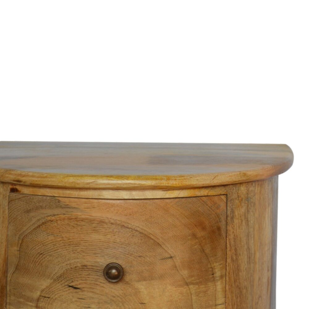 3 Drawer Serpentine Drum Chest - Image 5