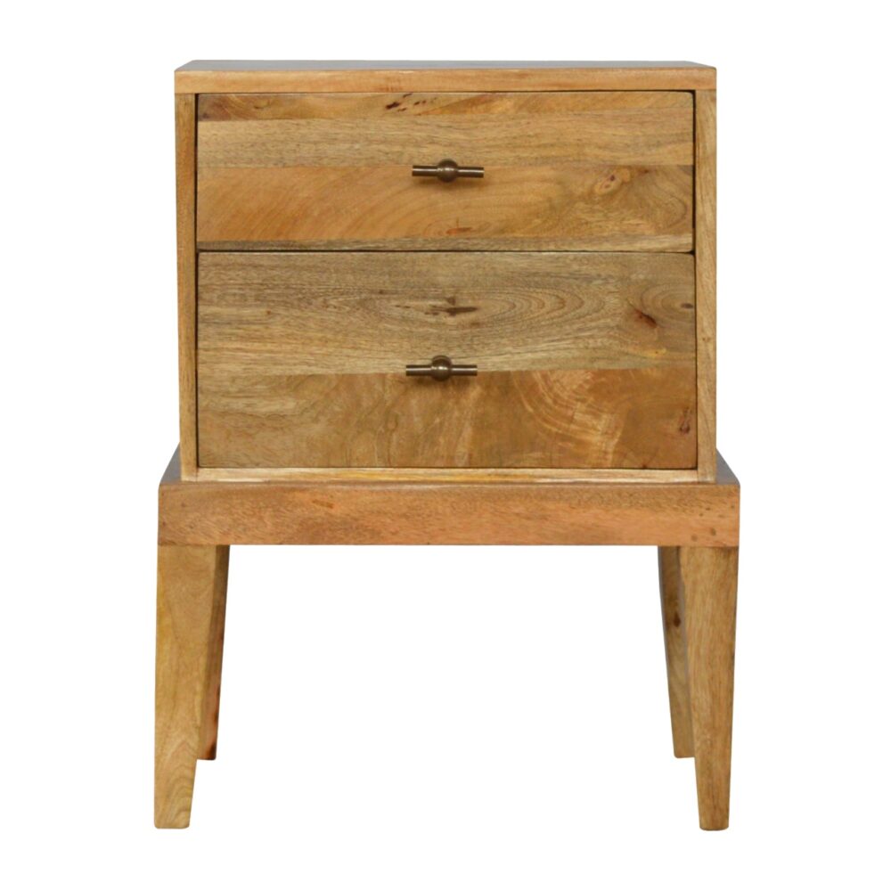 Canada Solid Wood Nightsand with T-Bar Knobs Suppliers