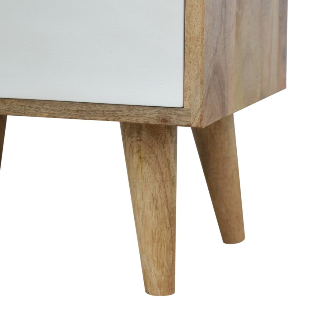 IN676 - White Painted Envelope Drawer Bedside Table for reselling