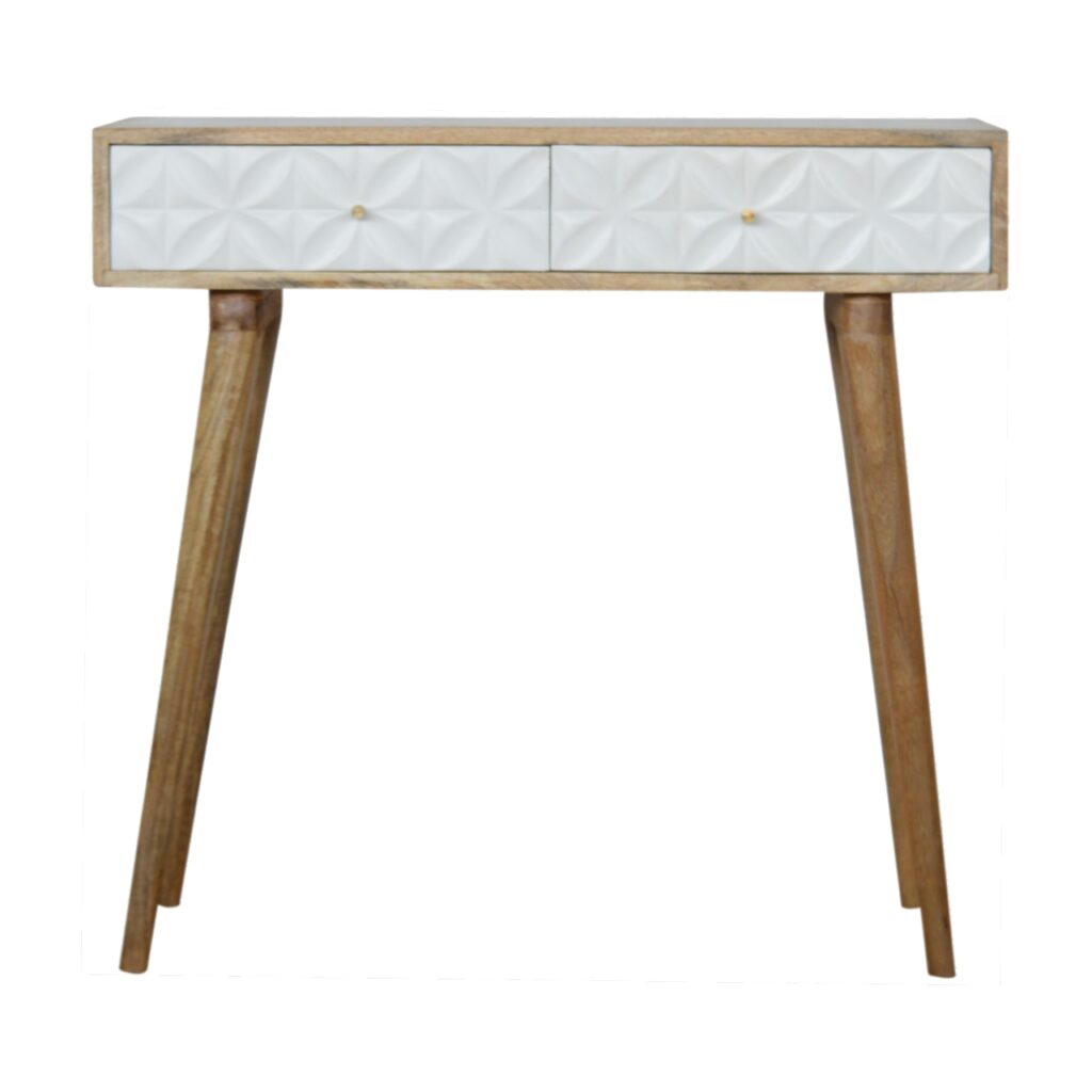 Canada Daisy Carved Console Table Suppliers