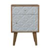 Canada Daisy Carved 1 Door Nightsand Suppliers