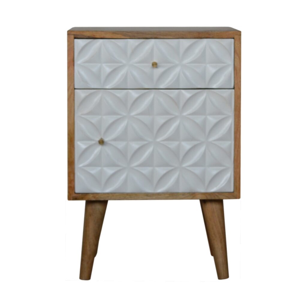 Canada Daisy Carved 1 Door Nightsand Suppliers