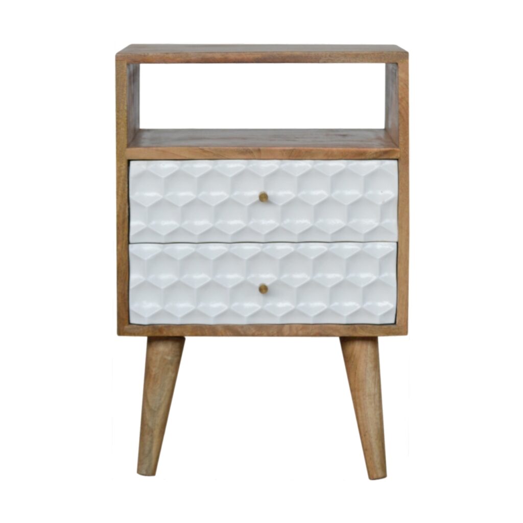 Canada Honeycomb Open Slot Nightsand Suppliers