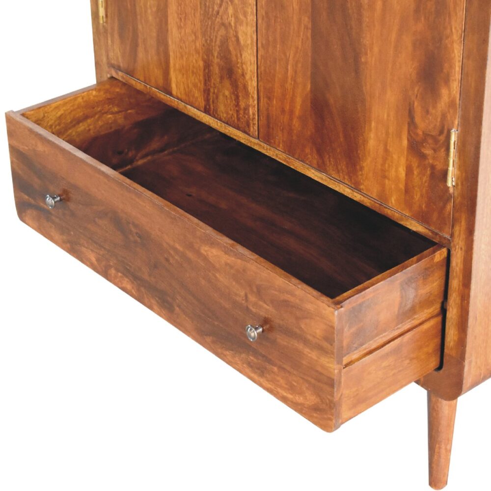 Curved Chestnut Wardrobe - Image 6