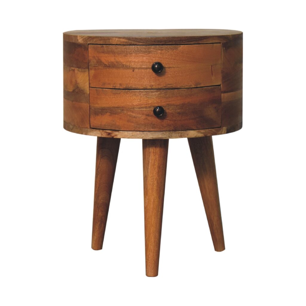 Canada Odyssey Oak-ish Tripod Nightsand Suppliers