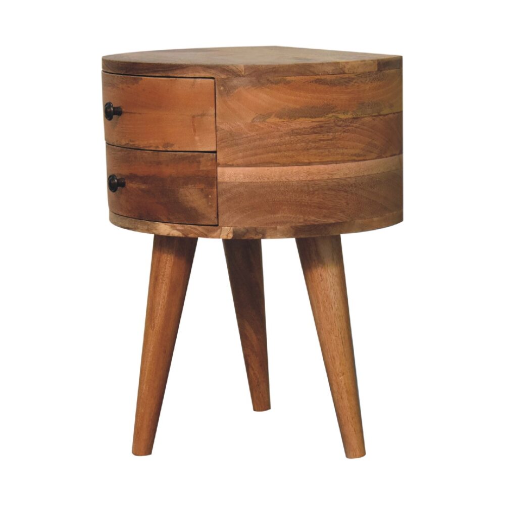 Odyssey Oak-ish Tripod Nightsand - Image 2
