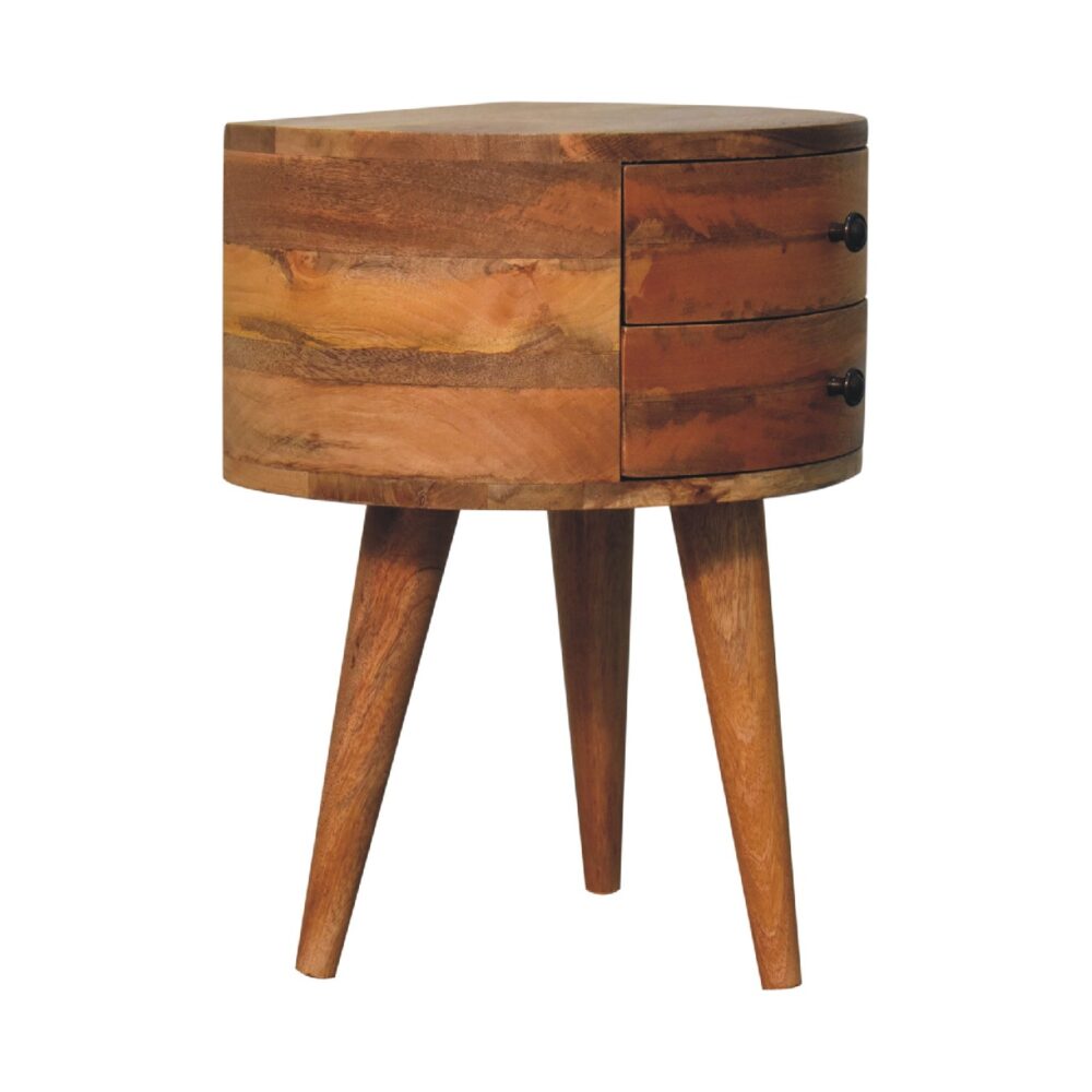 Odyssey Oak-ish Tripod Nightsand - Image 3