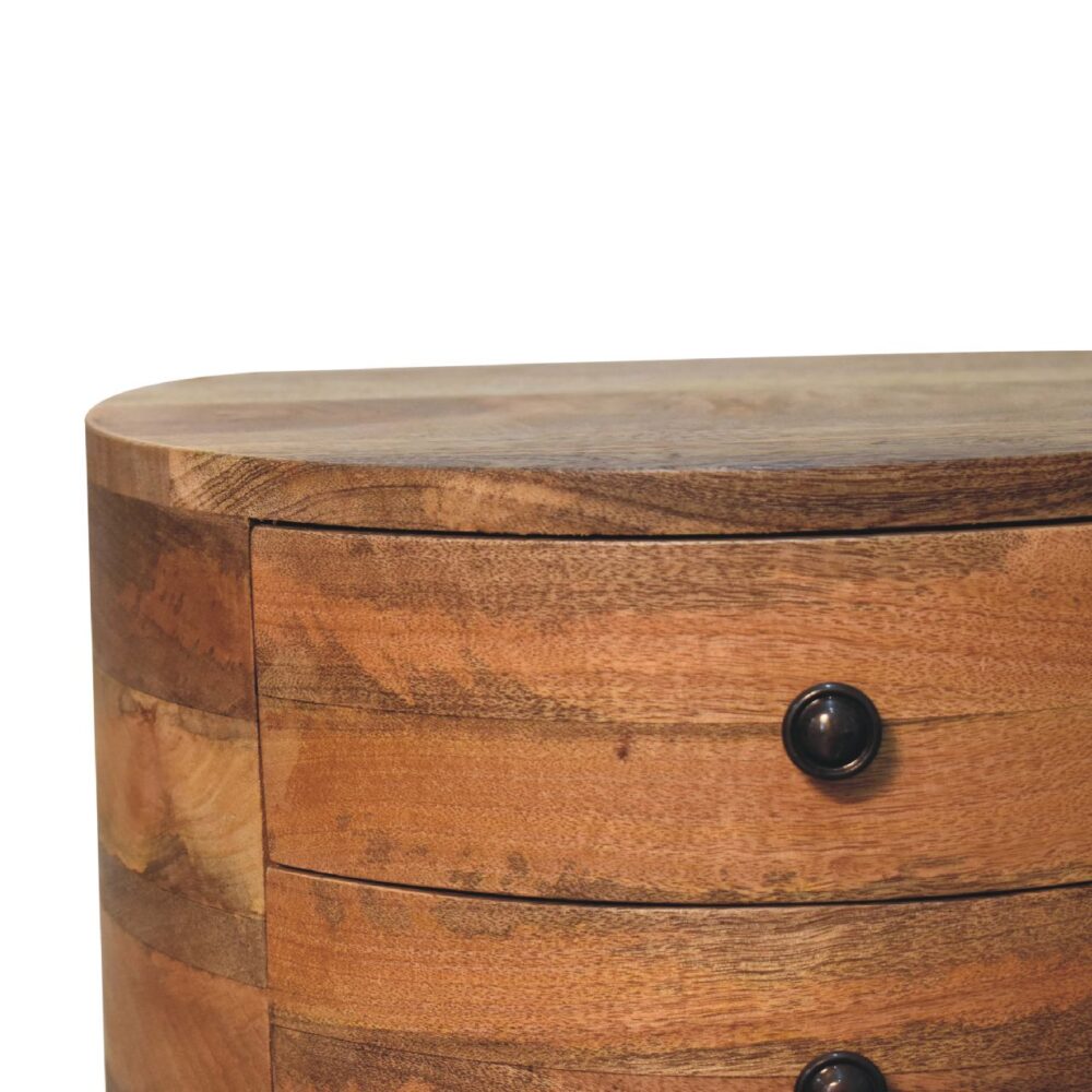 Odyssey Oak-ish Tripod Nightsand - Image 4