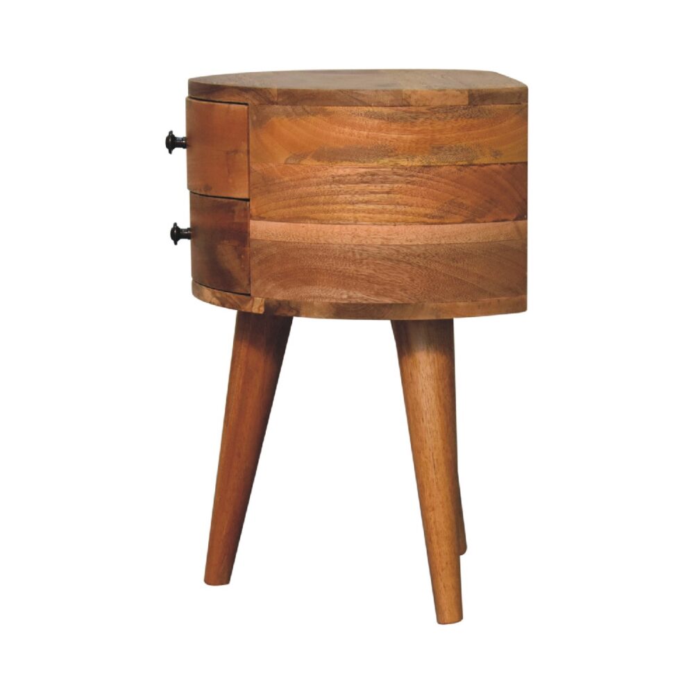 Odyssey Oak-ish Tripod Nightsand - Image 8