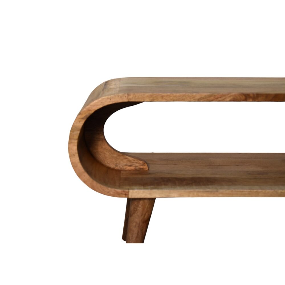 Amaya Nordic Style Oak-ish Coffee Table - Image 5